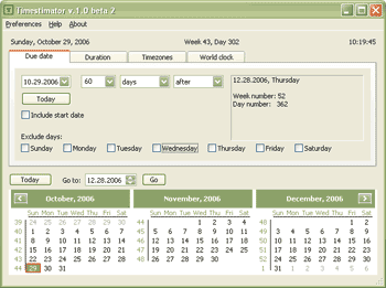 Timestimator Screenshot